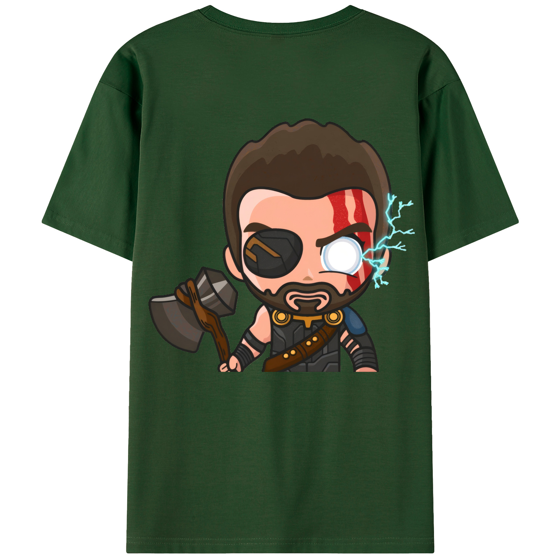 （画像用） アベンジャーズ The Avengers 綿100％半袖Tシャツ（背面プリント）